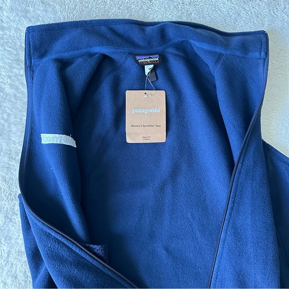 NWT Patagonia Women's Synchilla Fleece Vest Embroidered KING STREET sz XL - Picture 5 of 8